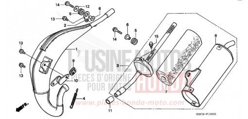 CHAMBRE D'EXPANSION CR80RBV de 1997
